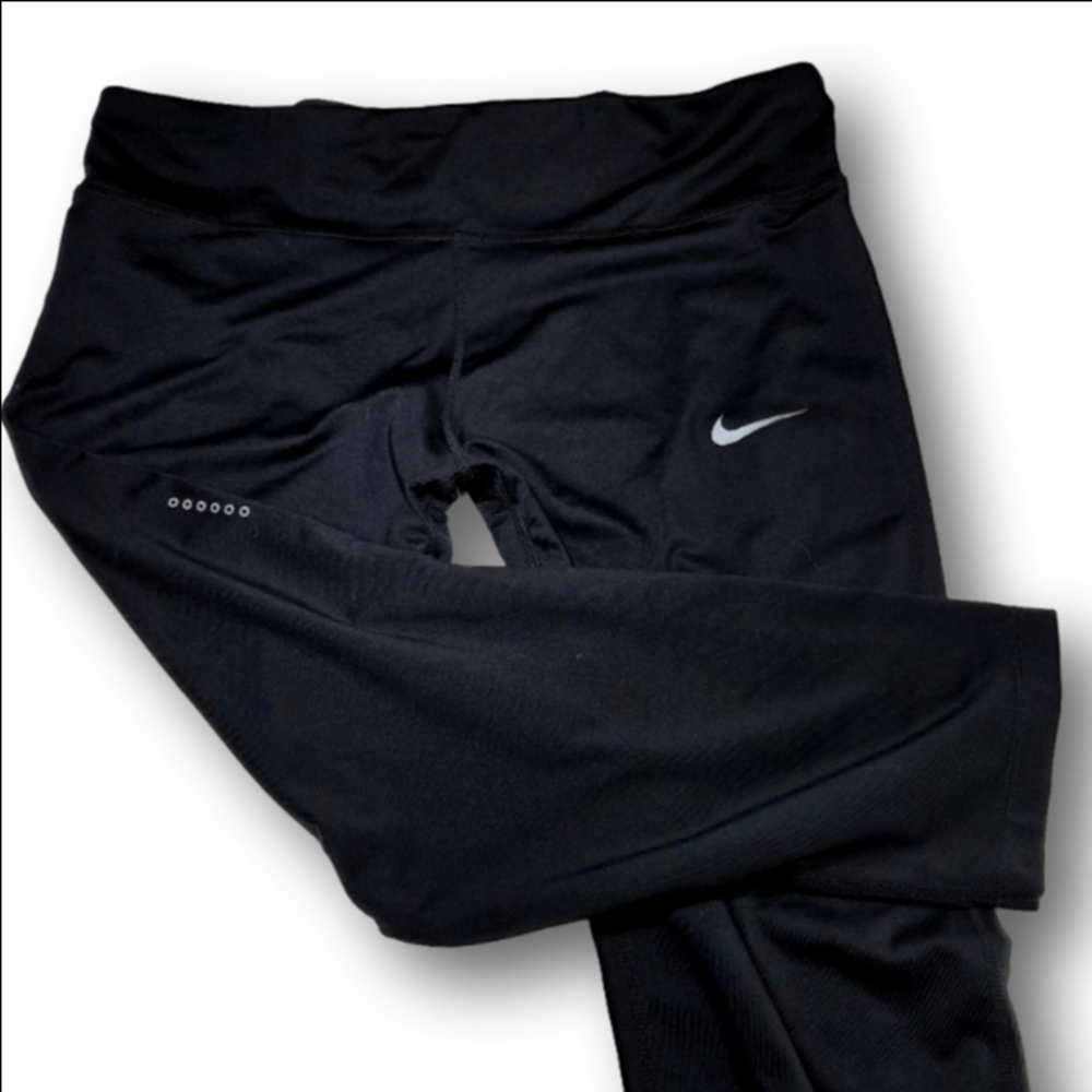Women's Nike Black Dri-Fit Leggings 1X - Picture 1 of 6